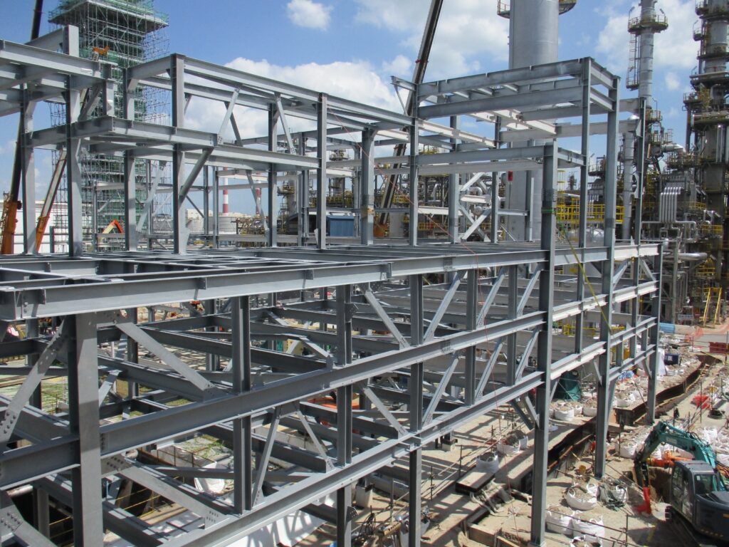 steel structure installation